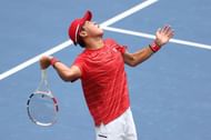 Brandon Nakashima at the 2020 US Open